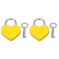 thumbnail image 2 of Lock Heart 2 Sets Metal Colorido Exquisito transporta Suministries Craft Suministries Conlaves, Adecuados para Joyero, Equipaje Pequeño, Amigos y Niños, 2 of 7
