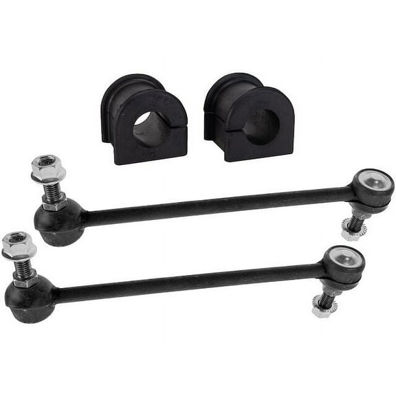 Front Sway Bar Link and Bushing Kit 4 Piece - Compatible with 2005 - 2012 Toyota Avalon 2006 2007 2008 2009 2010 2011