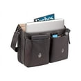 thumbnail image 3 of SOLO Portfolio-Espresso Laptop Briefcase - Notebook carrying case - 16", 3 of 5