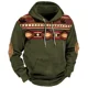 thumbnail image 1 of Sudadera con capucha retro para hombre, sudadera con capucha con estampado 3D de Yellowstone Park para hombre, nueva moda urbana, sudadera con capucha de hip hop de invierno súper grande, ropa para ho, 1 of 5