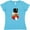 Aqua, variant on Inktastic Christmas Nutcracker in Red Women's V-Neck T-Shirt