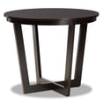 thumbnail image 4 of Baxton Studio Telma Grey and Dark Brown Finished Wood 5-Piece Dining Set, 4 of 10