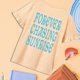 thumbnail image 1 of Camiseta para mujer Tops de verano Elegante cuello redondo Camiseta con cuello redondo para mochilero Regalo del día de San Valentín S, 1 of 8