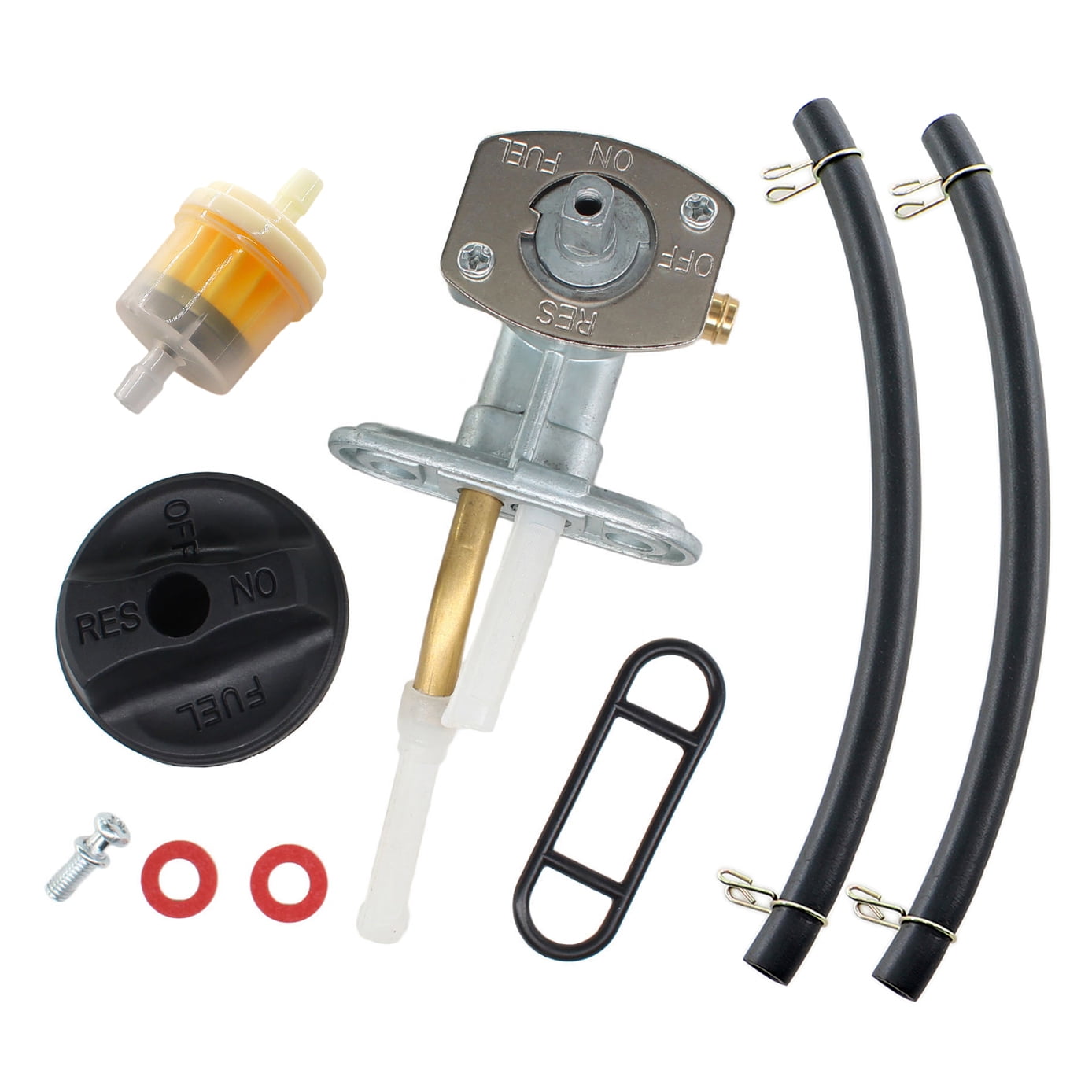 Rubinetto Benzina Completo Con Riser Va Per Arctic Cat 250 300 400 454 500