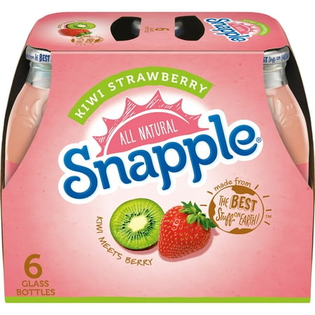 UPC 076183263631 product image for Snapple All Natural Kiwi Strawberry, 16 Fl. Oz., 6 Count | upcitemdb.com
