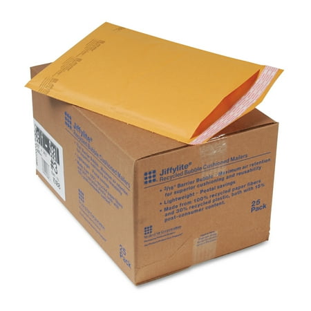UPC: 0040036101883 | Sealed Air Jiffylite Self-Seal Mailer  Side Seam  Golden Brown
