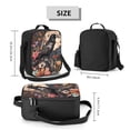 thumbnail image 2 of Disketp Moonlit Crow Blossoms Bolsa Térmica Estampada para Almuerzo, Lonchera para Hombres y Mujeres Adultos, 2 of 7
