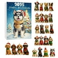 thumbnail image 4 of hulanddfd Puppy Advent Calendar - Christmas Countdown Calendar with Mini Dogs Pendant with Loops 24 Days of Surprises Holiday Gift for Family, 4 of 6