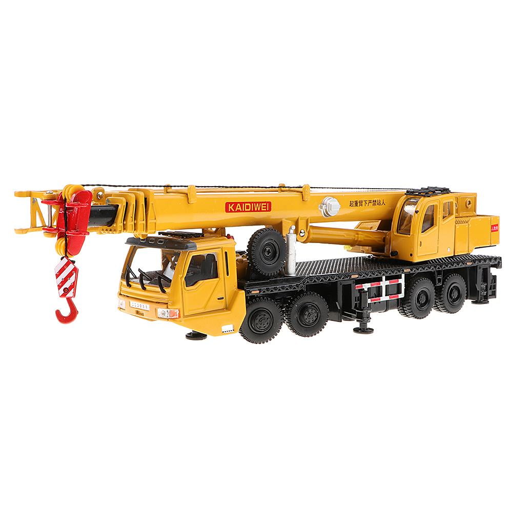 Diecast cars : 55 Alloy Sliding Construction Crane Model toys, Children's Educational Toys 19.49 x 4 inch