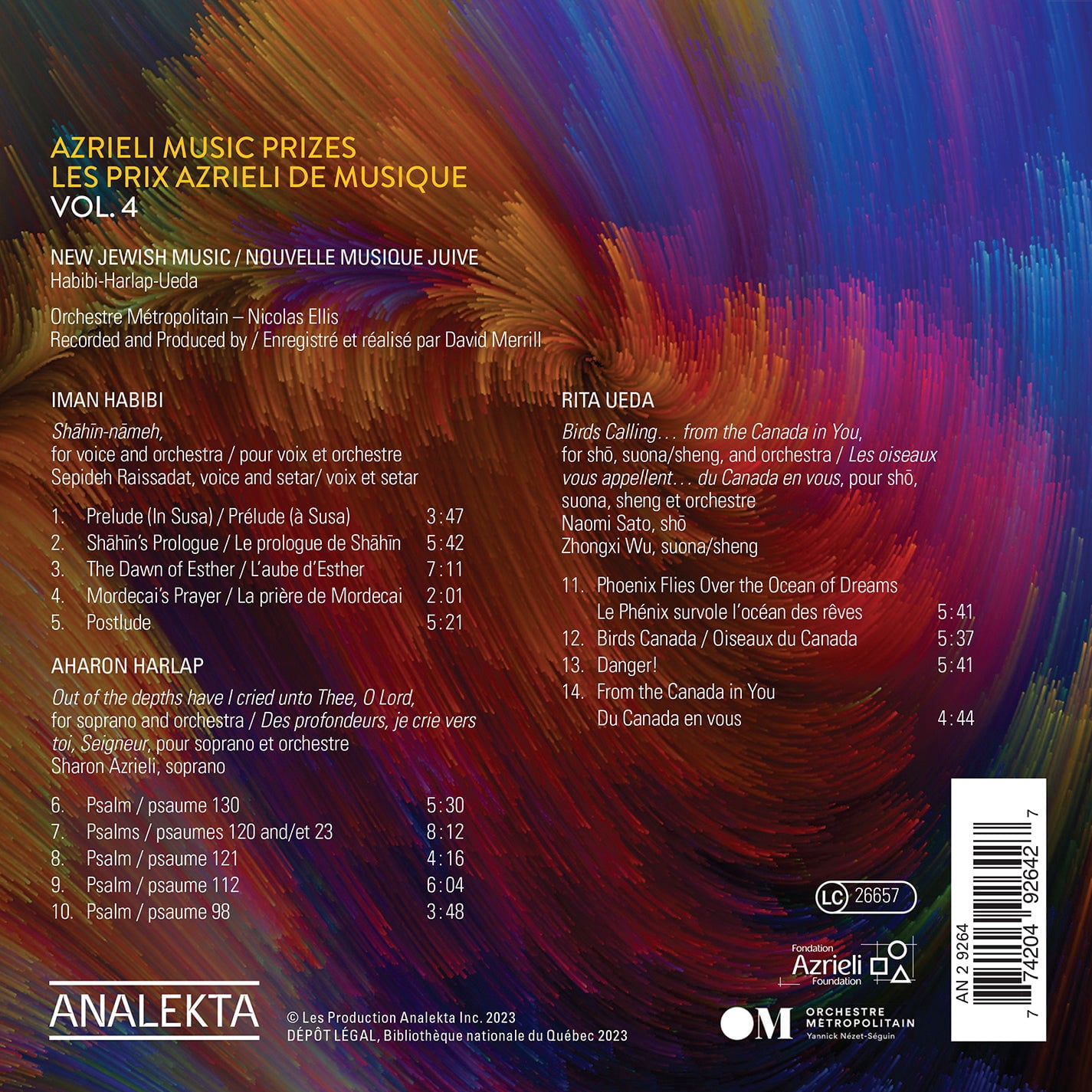Orchestre Metropolitain - New Jewish Music, Vol. 4 - Music & Performance - CD