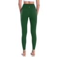 thumbnail image 4 of Leggins HeyNuts Workout Pro 7/8 con bolsillos para mujer, color verde M, 4 of 7