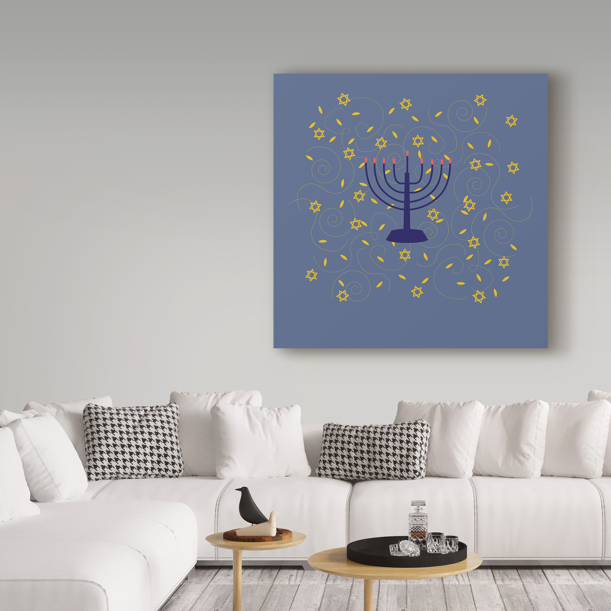 Trademark Fine Art 'Hanukkah 5' Canvas Art by Art Licensing Studio