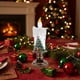 thumbnail image 5 of Hogar y cocina, Decoración del hogar, Vela sin llama a pilas, bola de nieve navideña, luz giratoria, vela de agua con gas, adecuada para decoración del hogar, 20 ml, lámpara de adorno de plástico, 5 of 6