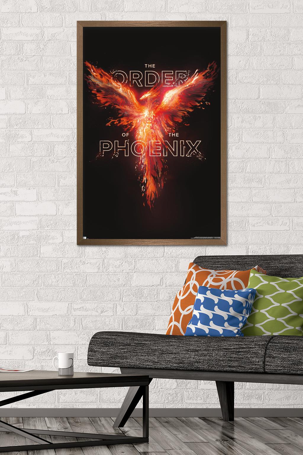 Harry Potter - Order of the Phoenix Magic Wall Poster, 22.375" x 34" Framed