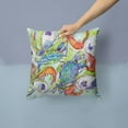 thumbnail image 2 of Carolines Treasures 8547PW1414 Crab Fabric Decorative Pillow 14HX14W multicolor, 2 of 4