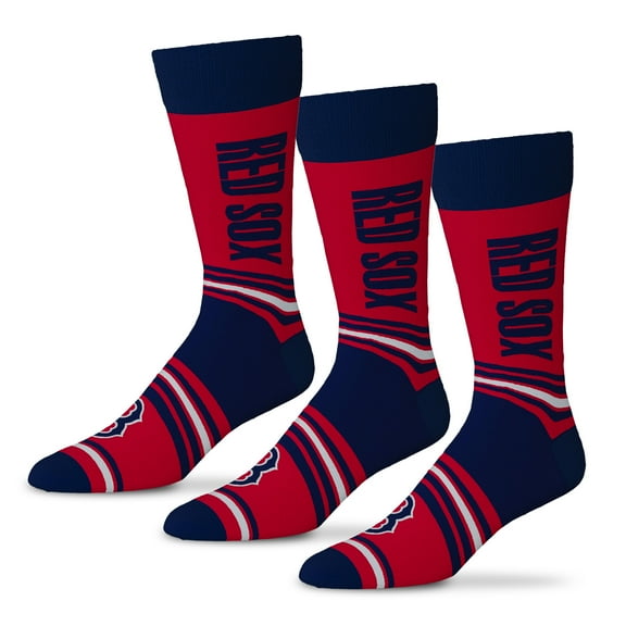 Unisex Starter Red Boston Red Sox Rally Cry 3-Pack Socks Set