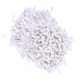 thumbnail image 1 of 1800 Unids 3 mm Mini Perla Doble Cabezas Sunnimix Estambre de flores de doble cabeza Blanco, 1 of 8