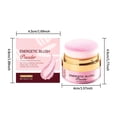 thumbnail image 2 of Powder Blush & Blush Powder Matte Silk, Soft Mushroom Blush for Cheeks, Face Blush Powder for Youthful Look with Long-Lasting Wear & Versatile Contouring, 2 of 9