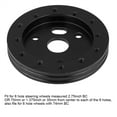 thumbnail image 5 of Steering Wheel Hub Adapter Boss Kit,Aluminum Black 0.5 Inch Steering Wheel Adapter Steering Wheel Boss Kit Innovative Solution, 5 of 5