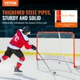 thumbnail image 2 of VEVOR Filet de Hockey de Rue Intérieur Extérieur Ensemble de But de Hockey en Acier 72"x48 Pouces, 2 of 9