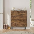 thumbnail image 2 of Shoe Cabinet with 2 Flip Drawers, Hidden Wood Shoe Cabinet,Freestanding Shoe Storage Cabinet with Adjustable Shelf, for Front Door Entrance, Living Room, Hallway, Bedroom, 2 of 7