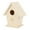 Beige, variant on EARKITY Bird House, Bird Houses for Outside with Pole, Hanging Birdhouse, Bird Box, Wooden Nesting Box for Outdoor Garden Country Cottages Patio