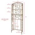 thumbnail image 2 of Eden Bathroom Space Saver Champagne Bronze Champagne Bronze, 2 of 5