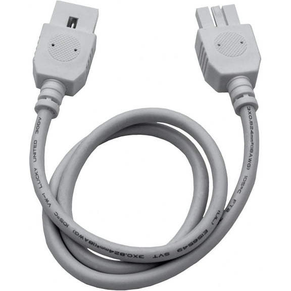 CounterMax MXInterLink4-Connector Cord in style-1 Inch wide by 24.00 Inches Length-White Finish