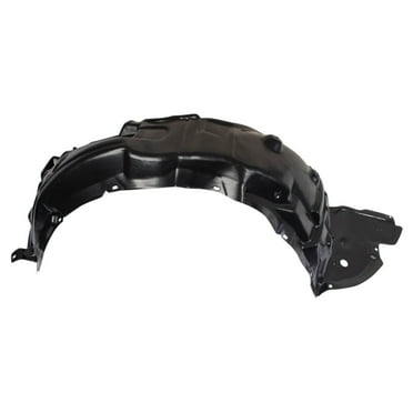 TRQ Front Right Inner Fender Liner Black Passenger Side Fits Select 2009-2010 Lexus IS250 LX1249118