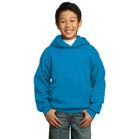 Port Company Boys Pullover Hooded Sweatshirt X-Small Sapphire