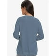 thumbnail image 3 of Womens Blouse Tops Loose Crew Neck Long Sleeve Casual T-Shirts, 3 of 6