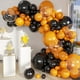 thumbnail image 1 of Kit de arco de globos MOXMAY naranja y negro, 151 unidades, para fiestas, 1 of 7