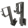 thumbnail image 1 of Ultra-Fab Spare Tire Carrier 15-954730 Clamps To 4 Inch Wide Rear Box Style Bumper; Folding; Powder Coated; Black; Steel, 1 of 3