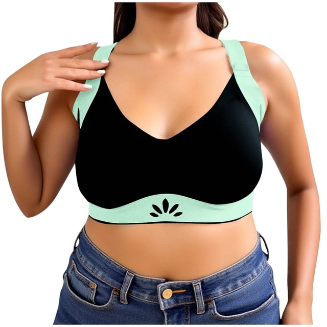 Backless Bra for Women Large Size Seamless Solid Color Everyday Bras Nylon Regular Length 1Pc