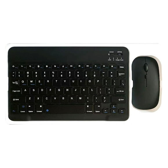 MAOWAPLG Wireless Mouse Keyboard Combo,Bluetooth Keyboard for Mobile Phones and Tablets Magical Control Magnetic Wireless Keyboard and Mouse Set,Wireless Mouse and Keyboard Combo