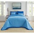 BrylaneHome Bedding BH Studio Reversible TwoTone Ultra Soft Quilted