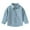Light Blue, variant on LNMQLPDBS Boys' Tops, Tees & Shirts Long Sleeve Button Down Casual Dress Shirt with Chest Pocket Solid Color Lapel Blouses Father Son Shirt Khaki 12-18 Months