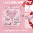 thumbnail image 6 of 13 Year Old Girl Gifts for Birthday Blanket,13th Birthday Decorations for Girls Throw 50" x 60",Gifts for 13 Year Old Girl Blankets,13th Birthday Gifts for Girls,Teen Girl Gifts 13 Years Old, 6 of 6