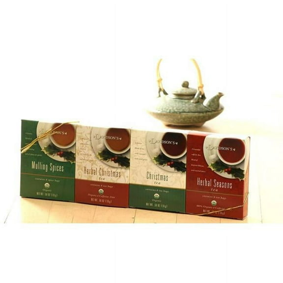 Davidson Organic Tea 699 Holiday Tea- Box of 8