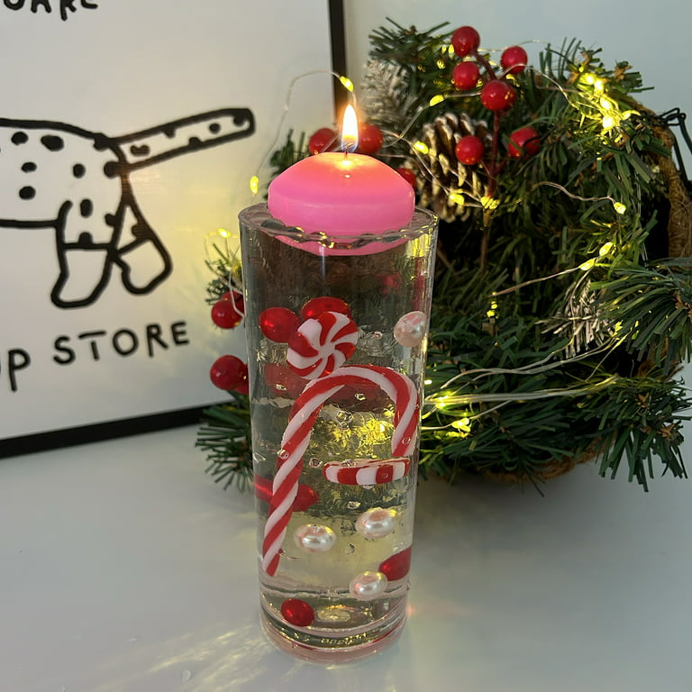  WOHSAO Christmas Vase Fillers for Floating Candles DIY