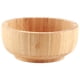 thumbnail image 3 of Cuenco redondo de bambú para ensalada, de madera natural, para aperitivos y frutas., 3 of 13