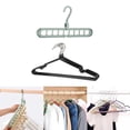 thumbnail image 1 of 10pcs 40cm Perchas De Acero Galvanizado Para Chaquetas De Pantalón De Con 1 Gancho Para Artículos Diversos Macarena Rejilla de secado de capa de acero, 1 of 8