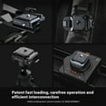 thumbnail image 2 of Quick Release Plate Mount for DJI RS 3 Pro RS 3 Mini Gimbal – Bigcan Aluminum Camera Adapter Base with Side Bottom Interface for DJI RS 2 RS C2, Lightweight Tripod Slider Mounting, 2 of 6
