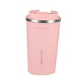 thumbnail image 3 of Tumbler aislado de vacío, taza de cofee de viaje, 510 ml de temperatura digital exhibición de tazas térmicas botella de para deportes Rosa, 3 of 8