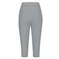 thumbnail image 6 of Tumotour Yoga Shorts For Women Workout Out Elastic High Waisted Shorts With Pocket Drawstring Cropped Trousers Athletic Sports Shorts Lightweight Biker Shorts, 6 of 8