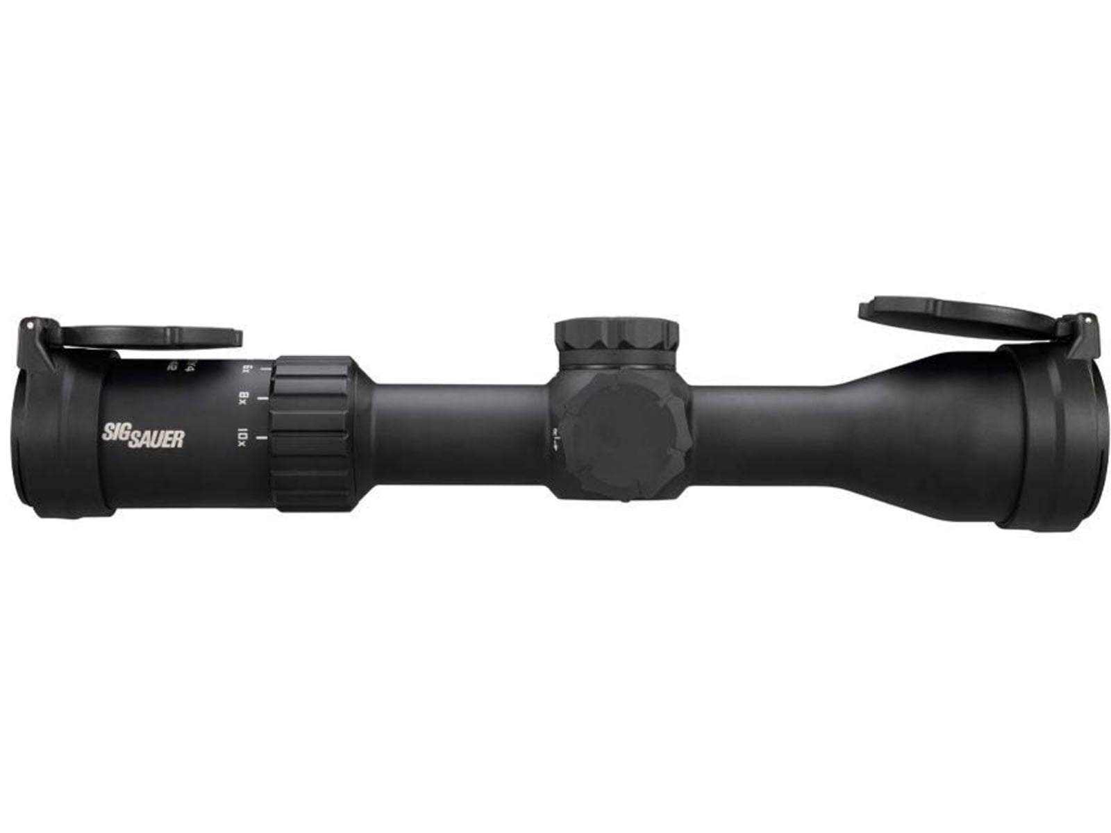 SIG SAUER Whiskey4 2.5-10x42mm Rifle Scope, 30mm Tube, Second Focal Plane, Quadp