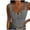 Gray, variant on Scyoekwg Womens Vintage Shirts Trendy Sleeveless Going Out Top Ladies Blouses Dressy Casual Womens Summer Fashion Loose Basic Tank Tops Clothes