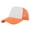Orange, variant on trucker hat, Mens and Womens Sponge Color Matching Simple Casual Peaked Cap Travel Holiday Sports Baseball Cap, Sky Blue