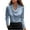 QRN1-Blue, variant on Women's Satin Tops Cowl Neck Collar Long Sleeve Casual Dressy Blouse Solid Office Work Silk Shirts Elegant Womens Christmas Party Top