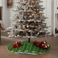 thumbnail image 4 of Lukts American Football Field Print Color Life Christmas Tree Skirt, Winter Holiday Tree Mat Decoration ,Can be Used as A Shawl-, 4 of 6